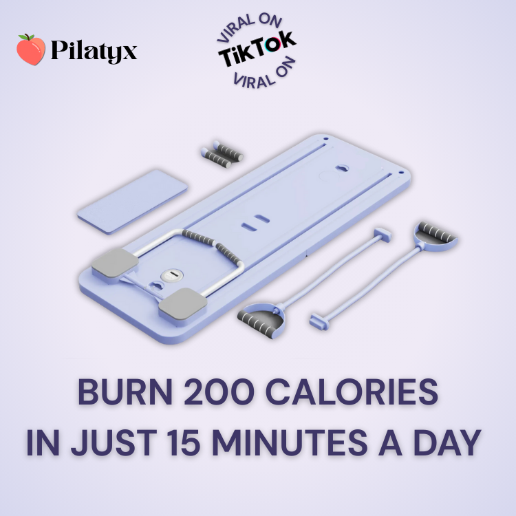 PILATYX® Pilates Reformer Board - Transform Your Body in 28 Days