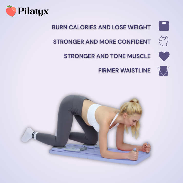 PILATYX® Pilates Reformer Board - Transform Your Body in 28 Days